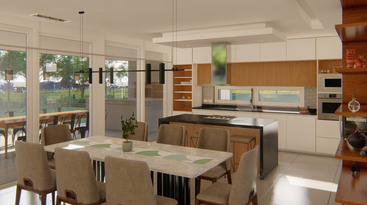 foto patio proyecto Santa Ines